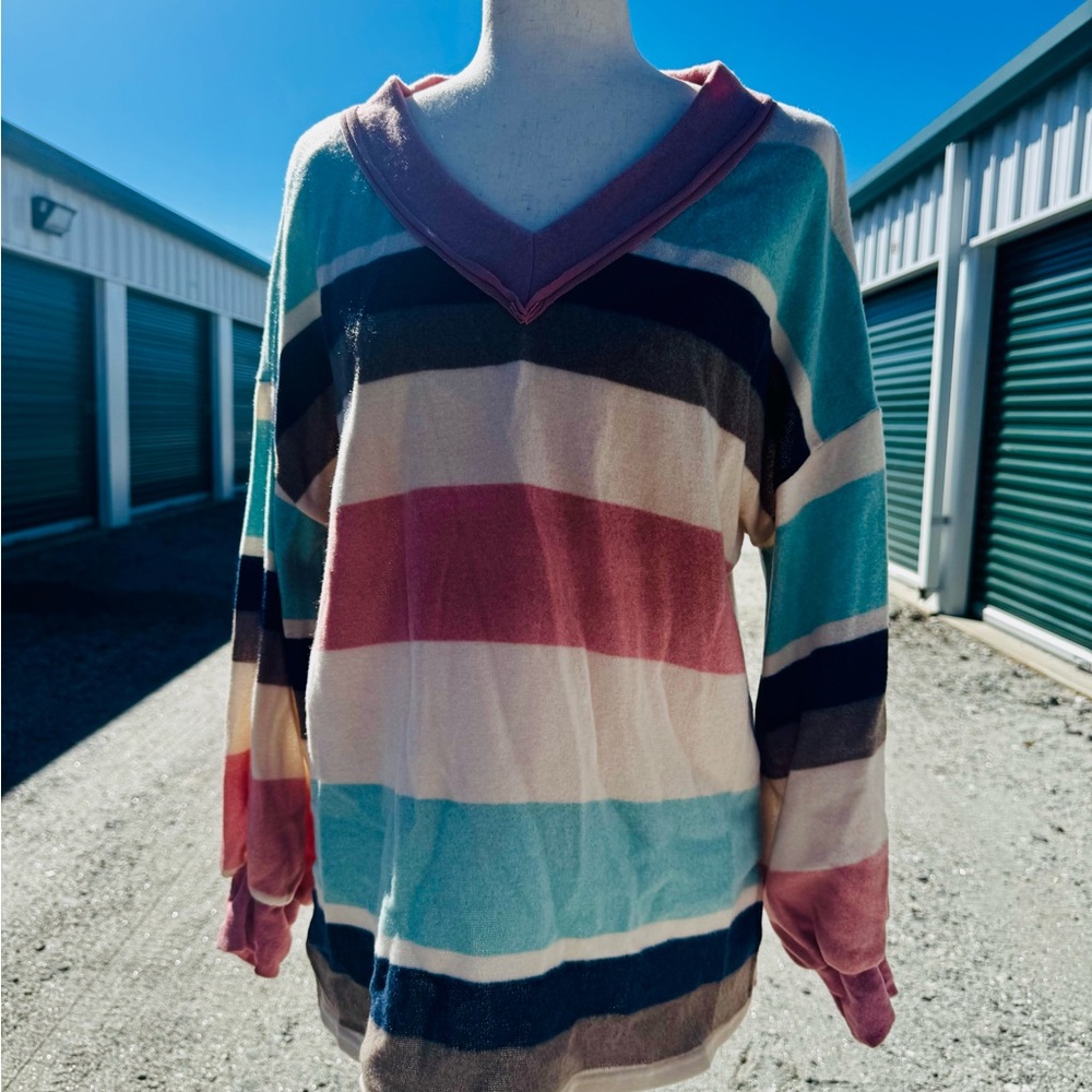 Jade by Jane | Brand New Lightweight Striped Sweater
